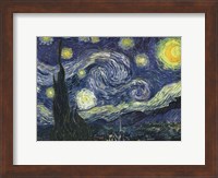 Framed Starry Night, c.1889