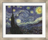 Framed Starry Night, c.1889