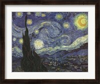 Framed Starry Night, c.1889