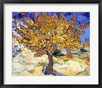 The Mulberry Tree in Autumn, c.1889 Framed Print