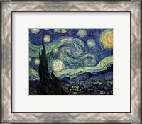 Framed Starry Night, c.1889