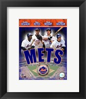 Framed 2007 - Mets Big 4 Hitters