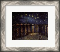 Framed Starry Night over the Rhone, c.1888