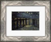 Framed Starry Night over the Rhone, c.1888