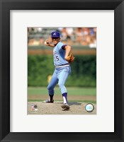 Framed Phil Niekro - Pitching Action