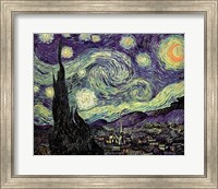 Framed Starry Night, c.1889