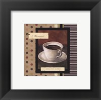 Framed Drinking Hazelnut Coffee