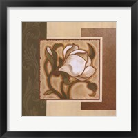 Framed Golden Magnolia I