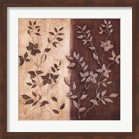 Framed Russet Leaf Garland II