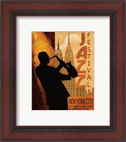 Framed 1962 Jazz in New York