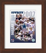 Framed 2007 - Cowboys Team Composite