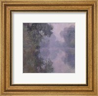 Framed Seine at Giverny, Morning Mists, 1897