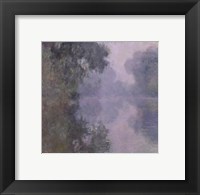 Framed Seine at Giverny, Morning Mists, 1897