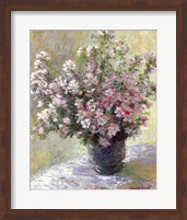 Framed Vase of Flowers