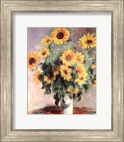 Framed Sunflowers, c.1881