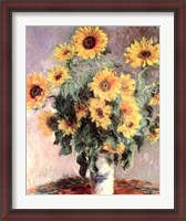 Framed Sunflowers, c.1881