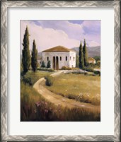 Framed Tuscany Afternoon