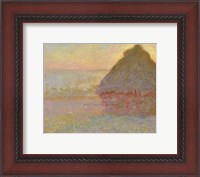 Framed Grainstack (Sunset), 1891