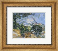 Framed Mount Sainte-Victorie, c.1904 V2