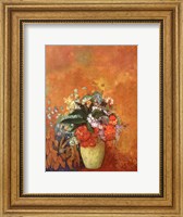 Framed Vase of Flowers, c.1905