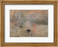 Framed Impression, Sunrise, c.1872 (green)
