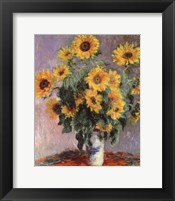 Framed Sunflowers, c.1881