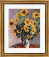 Framed Sunflowers, c.1881