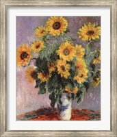 Framed Sunflowers, c.1881