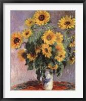 Framed Sunflowers, c.1881