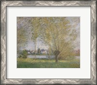 Framed Willows of Vetheuil