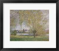 Framed Willows of Vetheuil