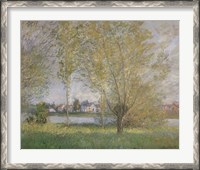 Framed Willows of Vetheuil