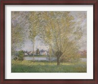 Framed Willows of Vetheuil