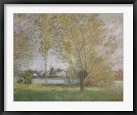 Framed Willows of Vetheuil