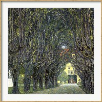 Framed Avenue of Trees in the Park at Schloss Kammer, c.1912