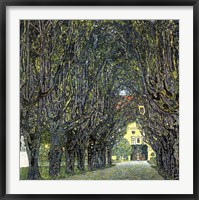 Framed Avenue of Trees in the Park at Schloss Kammer, c.1912