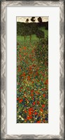 Framed Field of Poppies, c.1907 (detail) - vertical