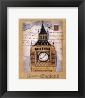 Framed Souvenir of London