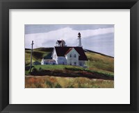 Framed Hill and Houses, Cape Elizabeth, Maine, 1927