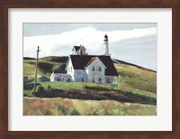 Framed Hill and Houses, Cape Elizabeth, Maine, 1927