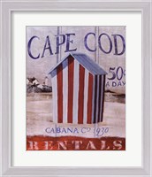 Framed Cape Cod Cabana