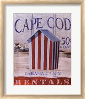 Framed Cape Cod Cabana