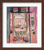 Framed Open Window, Collioure, 1905