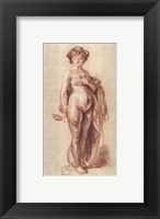 Framed Nude Woman with a Snake, c. 1637