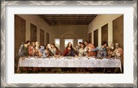 Framed Last Supper