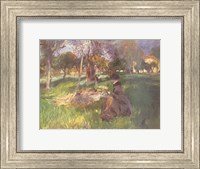 Framed In an Orchard