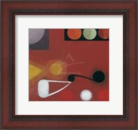 Framed Small Red Seed #10