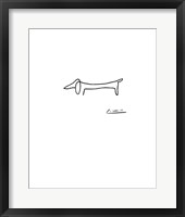 The Dog Framed Print