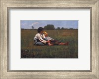 Framed Boys in a Pasture, 1874
