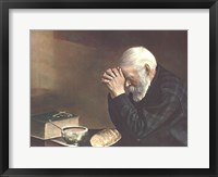 Framed Grace (Old Man Praying)